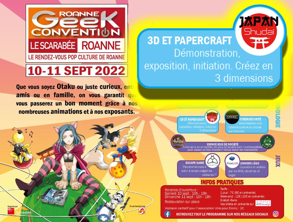 roanne geek convention - sep 2022